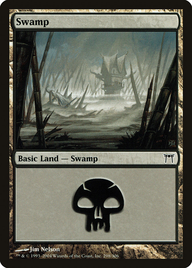 Swamp (#298) [Champions of Kamigawa] | Webway Games