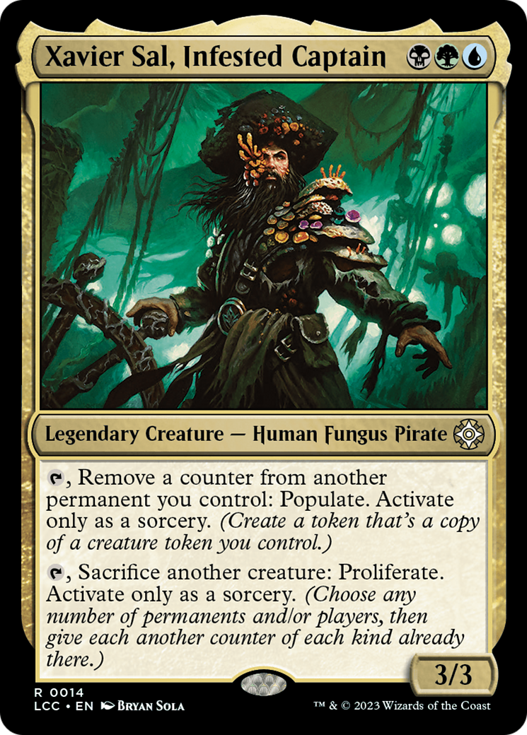 Xavier Sal, Infested Captain [The Lost Caverns of Ixalan Commander] | Webway Games