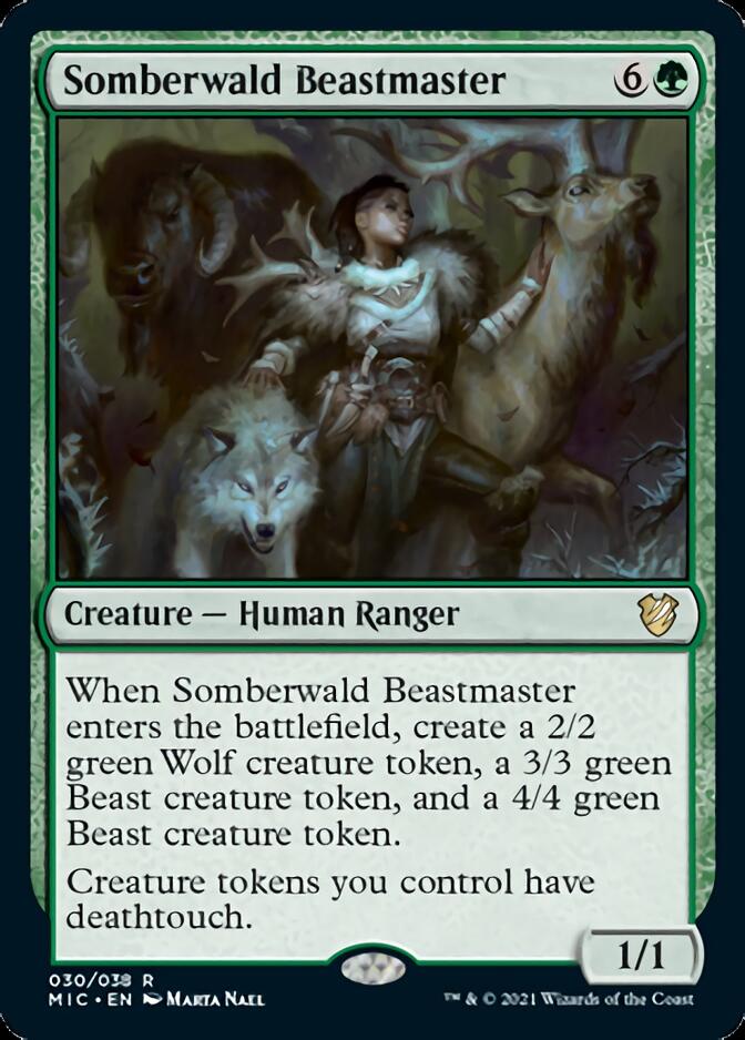 Somberwald Beastmaster [Innistrad: Midnight Hunt Commander] | Webway Games