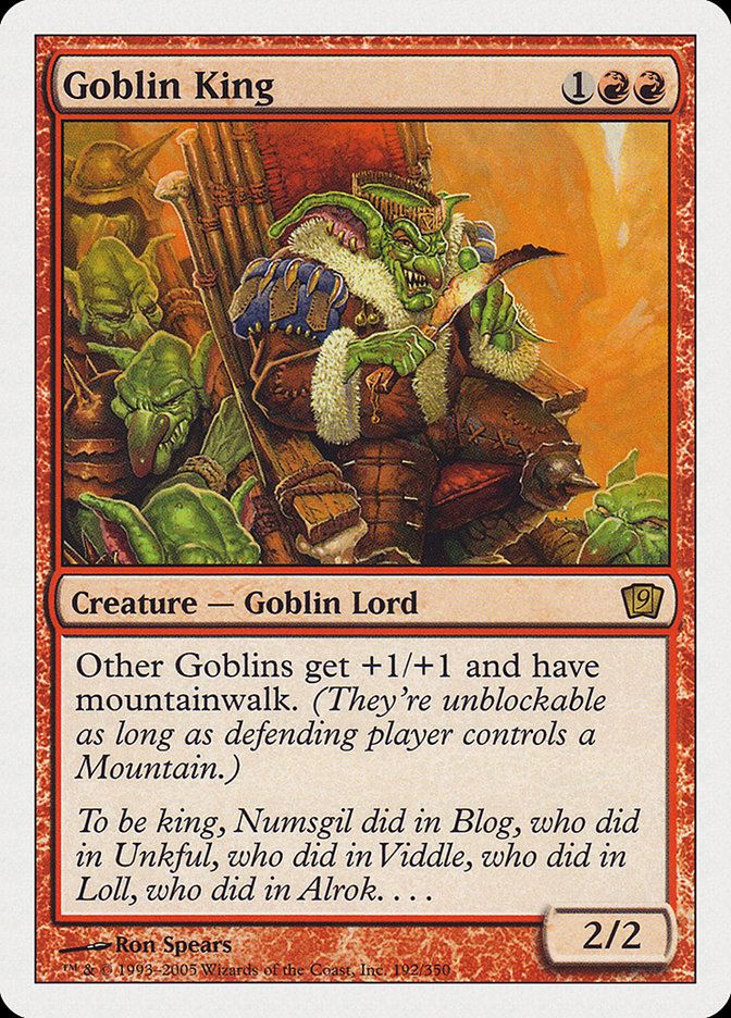 Goblin King [Ninth Edition] | Webway Games