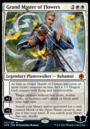 Grand Master of Flowers (Promo Pack) [Dungeons & Dragons: Adventures in the Forgotten Realms Promos] | Webway Games