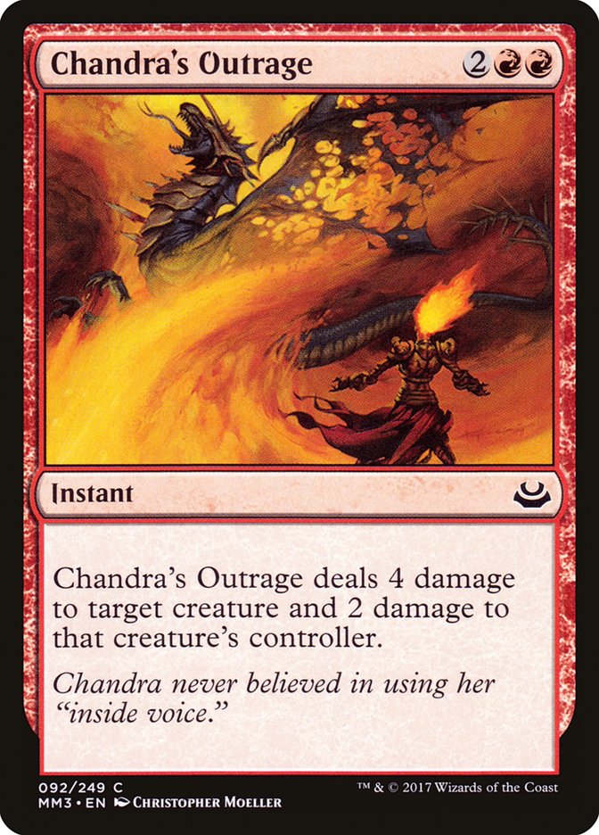 Chandra's Outrage [Modern Masters 2017] | Webway Games