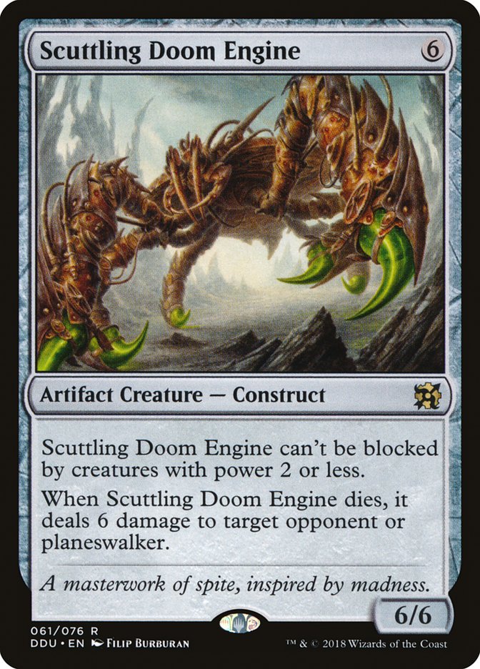 Scuttling Doom Engine [Duel Decks: Elves vs. Inventors] | Webway Games