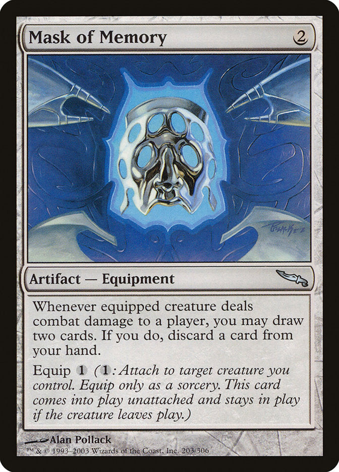 Mask of Memory [Mirrodin] | Webway Games