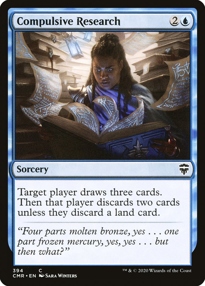 Compulsive Research [Commander Legends] | Webway Games