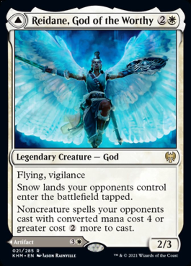 Reidane, God of the Worthy // Valkmira, Protector's Shield [Kaldheim] | Webway Games