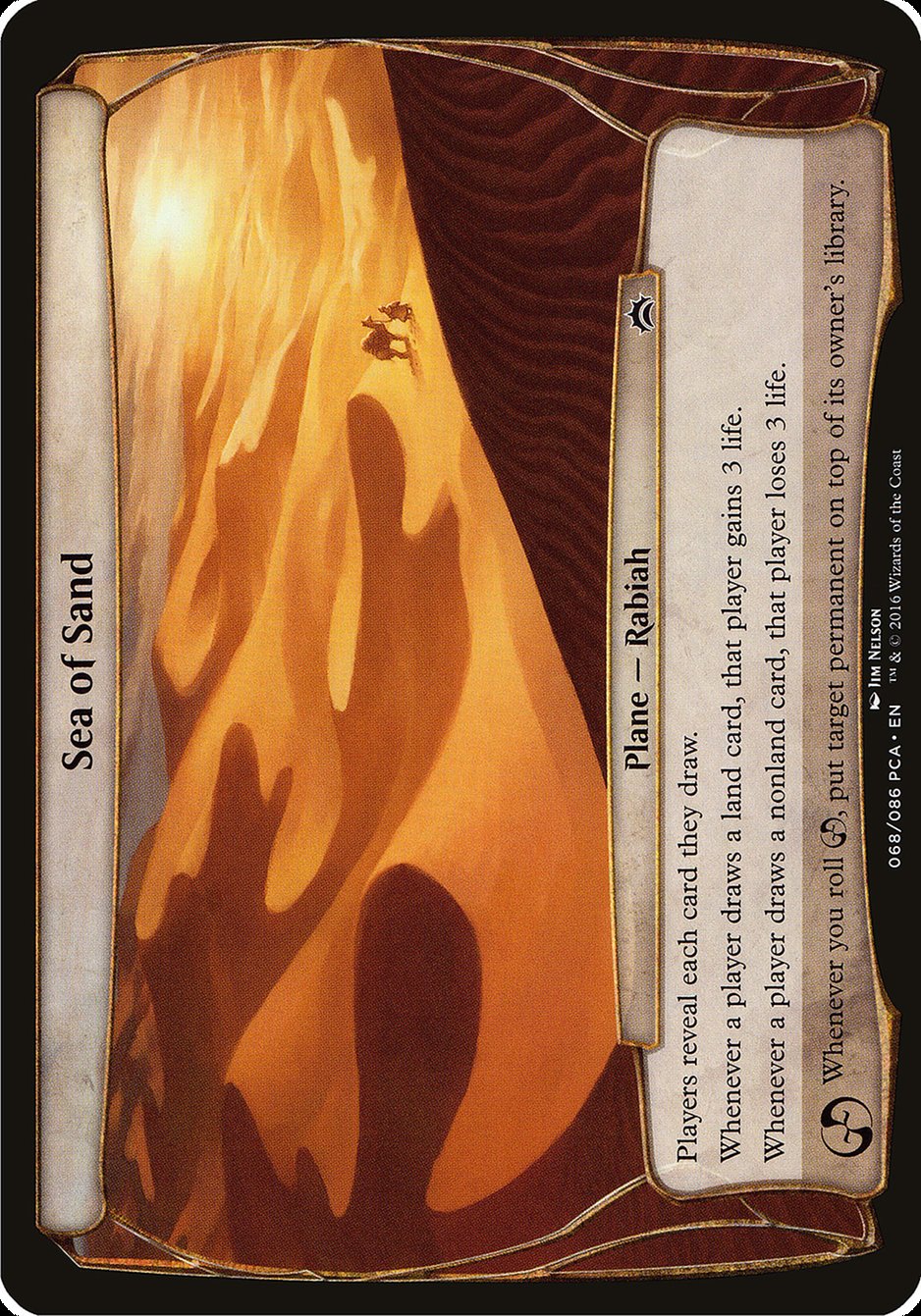 Sea of Sand (Planes) [Planechase Anthology Planes] | Webway Games