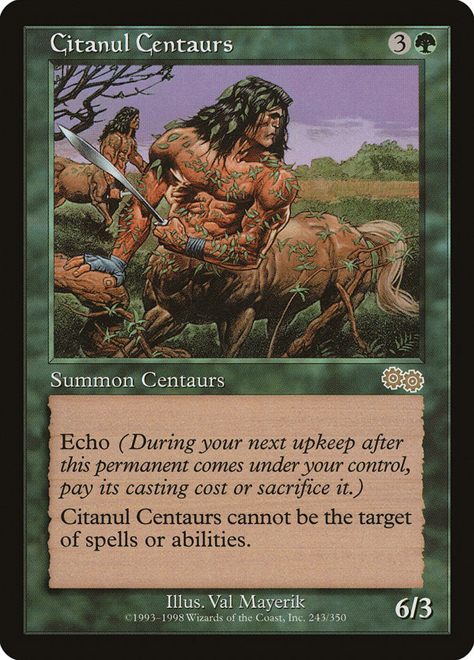 Citanul Centaurs [Urza's Saga] | Webway Games