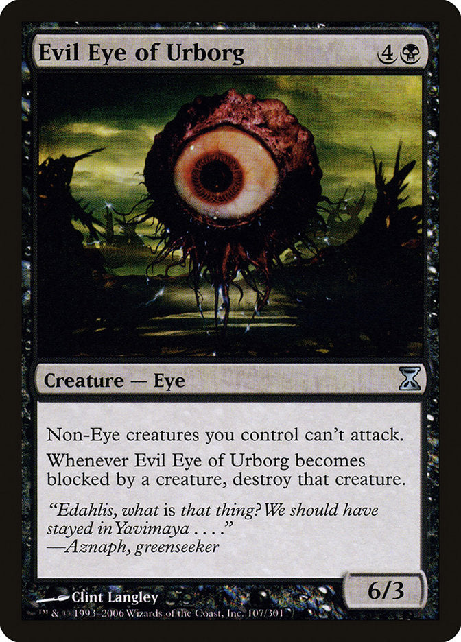 Evil Eye of Urborg [Time Spiral] | Webway Games