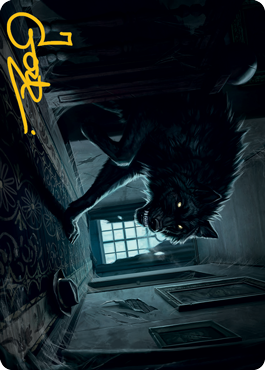 Primal Adversary Art Card (Gold-Stamped Signature) [Innistrad: Midnight Hunt Art Series] | Webway Games