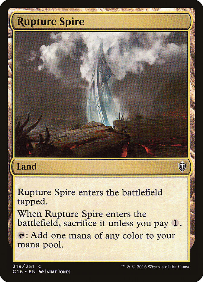 Rupture Spire [Commander 2016] | Webway Games