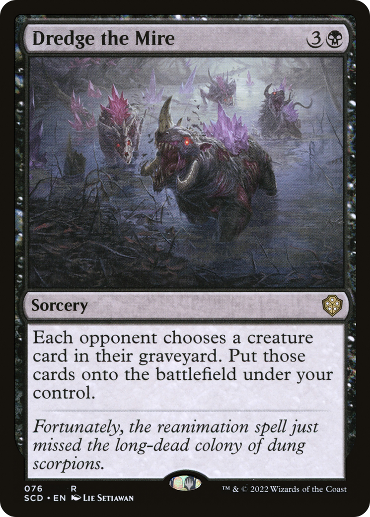 Dredge the Mire [Starter Commander Decks] | Webway Games
