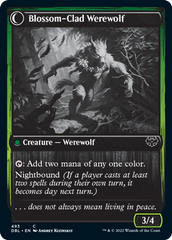 Weaver of Blossoms // Blossom-Clad Werewolf [Innistrad: Double Feature] | Webway Games