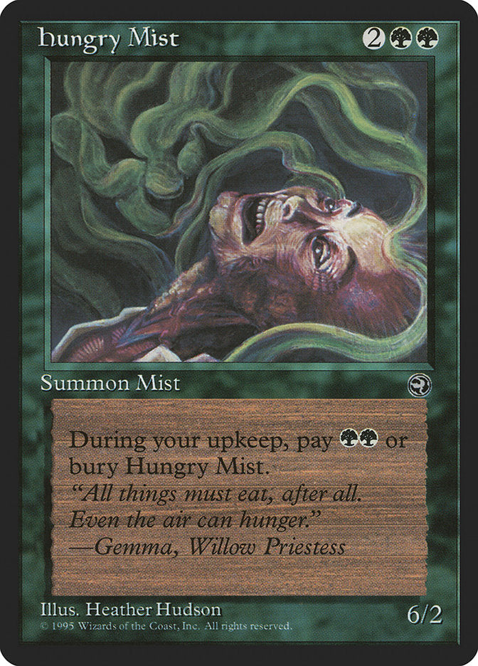 Hungry Mist (Gemma Flavor Text) [Homelands] | Webway Games