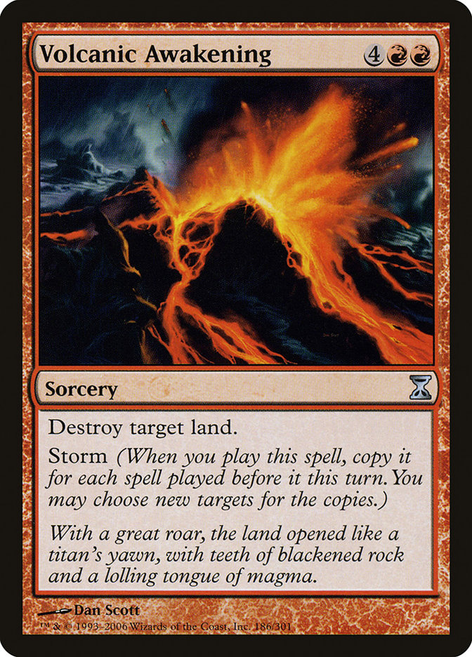 Volcanic Awakening [Time Spiral] | Webway Games