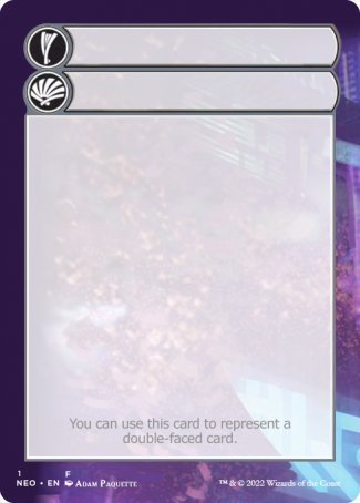 Helper Card (1/9) [Kamigawa: Neon Dynasty Tokens] | Webway Games