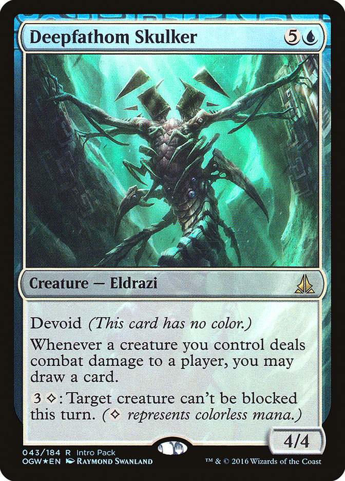 Deepfathom Skulker (Intro Pack) [Oath of the Gatewatch Promos] | Webway Games