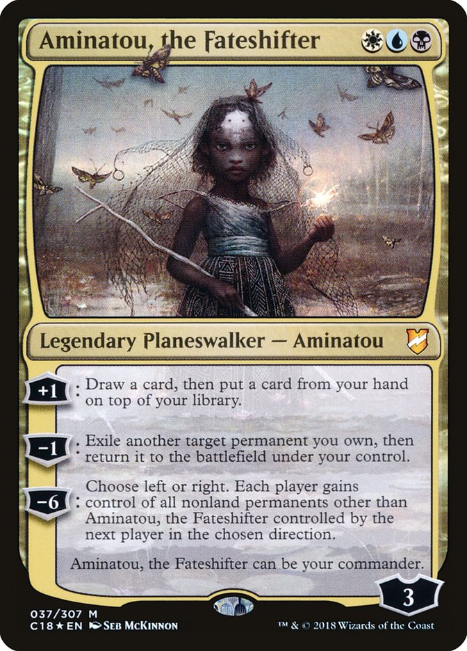 Aminatou, the Fateshifter [Commander 2018] | Webway Games