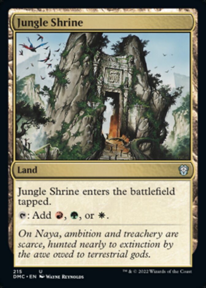 Jungle Shrine [Dominaria United Commander] | Webway Games