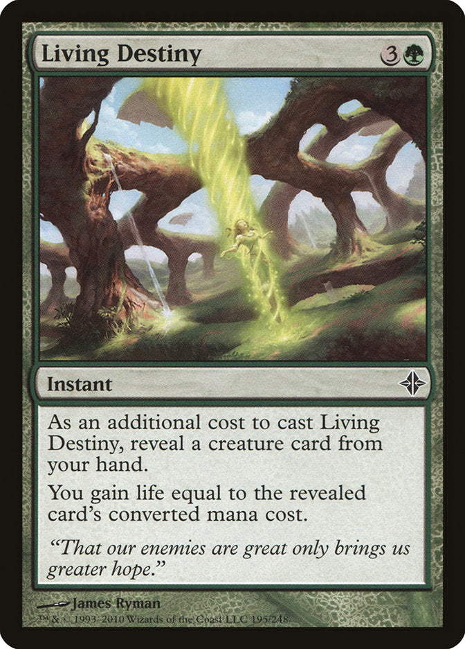 Living Destiny [Rise of the Eldrazi] | Webway Games