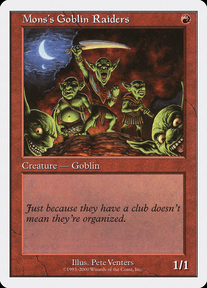 Mons's Goblin Raiders [Starter 2000] | Webway Games