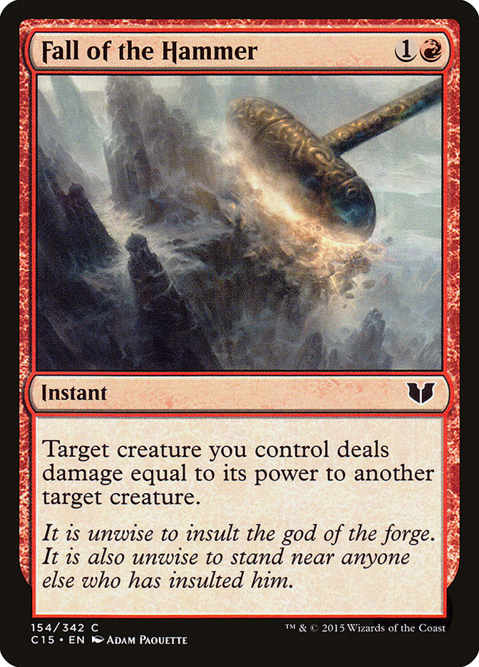 Fall of the Hammer [Commander 2015] | Webway Games