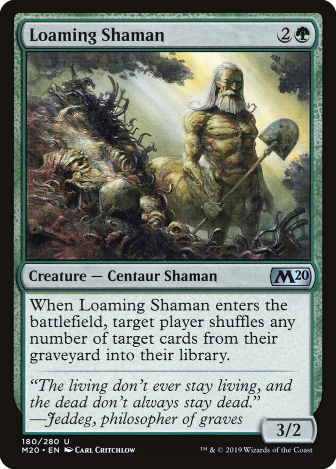 Loaming Shaman [Core Set 2020] | Webway Games