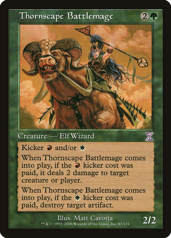 Thornscape Battlemage [Time Spiral Timeshifted] | Webway Games