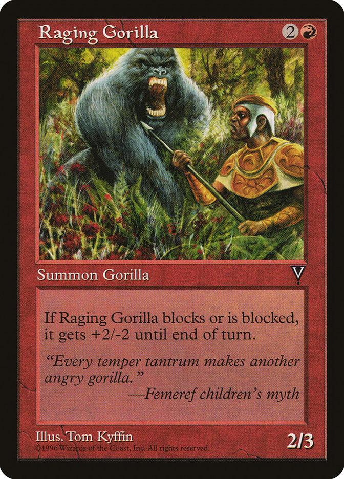 Raging Gorilla [Visions] | Webway Games