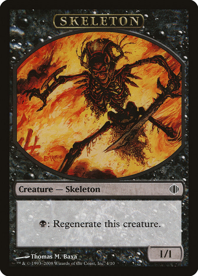 Skeleton [Shards of Alara Tokens] | Webway Games