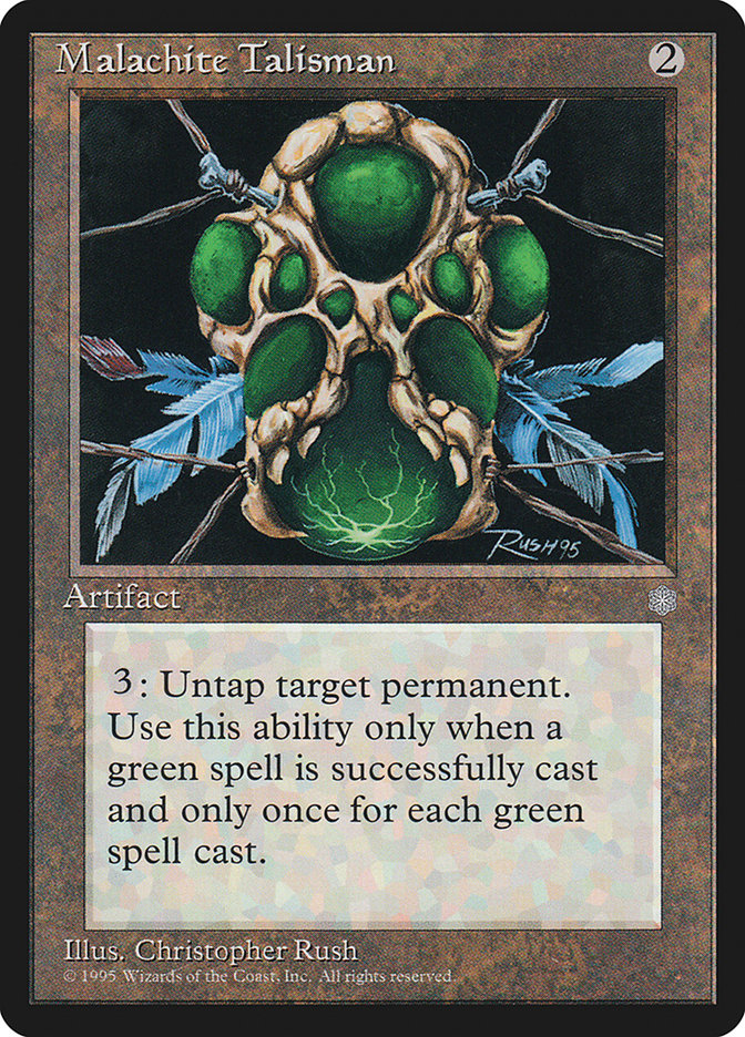 Malachite Talisman [Ice Age] | Webway Games