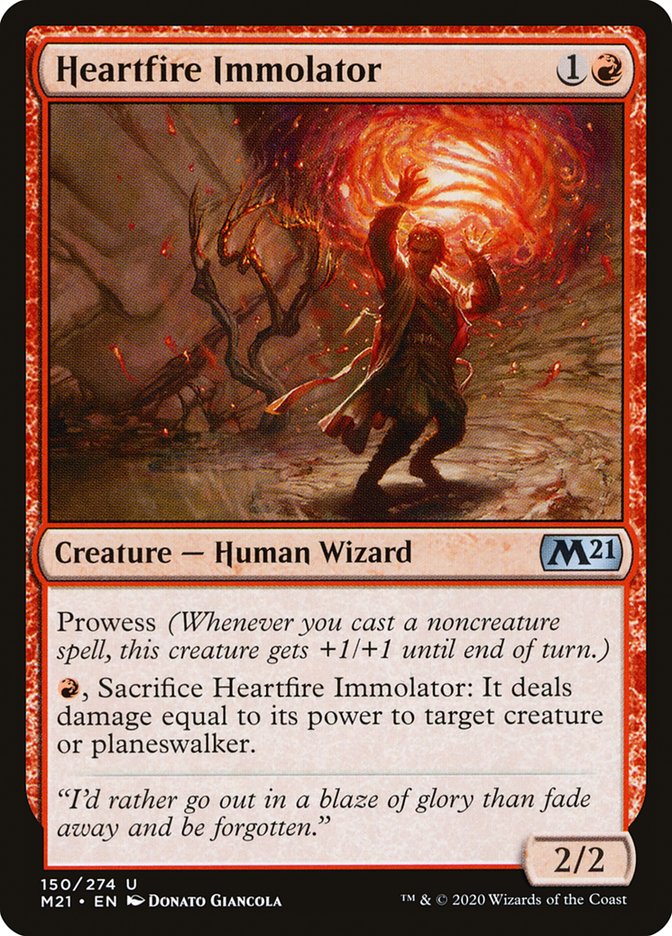 Heartfire Immolator [Core Set 2021] | Webway Games