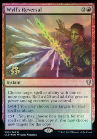 Wyll's Reversal [Commander Legends: Battle for Baldur's Gate Prerelease Promos] | Webway Games