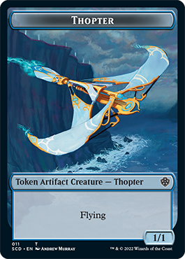 Pegasus // Thopter Double-Sided Token [Starter Commander Decks] | Webway Games