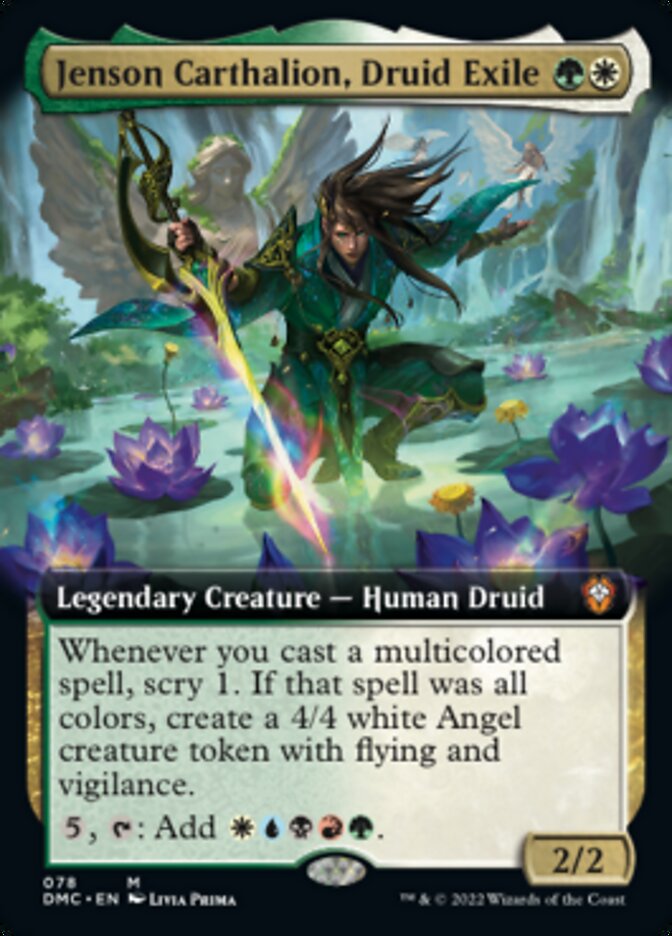 Jenson Carthalion, Druid Exile (Extended) [Dominaria United Commander] | Webway Games