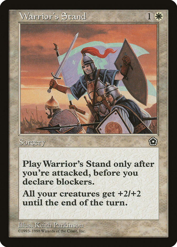 Warrior's Stand [Portal Second Age] | Webway Games