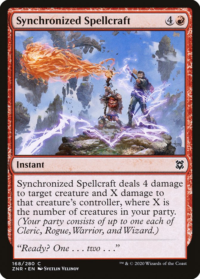 Synchronized Spellcraft [Zendikar Rising] | Webway Games