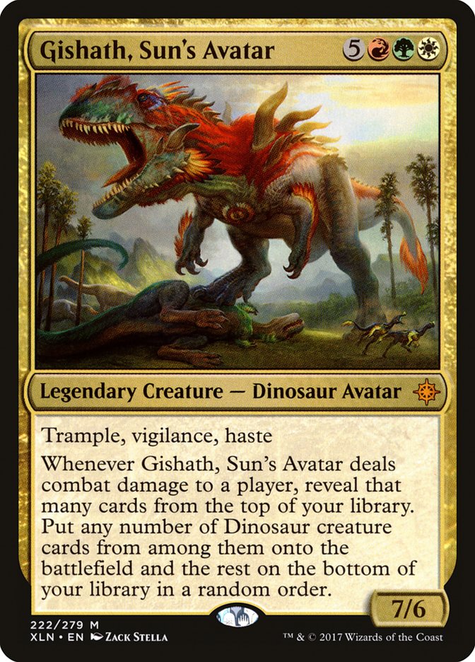 Gishath, Sun's Avatar [Ixalan] | Webway Games