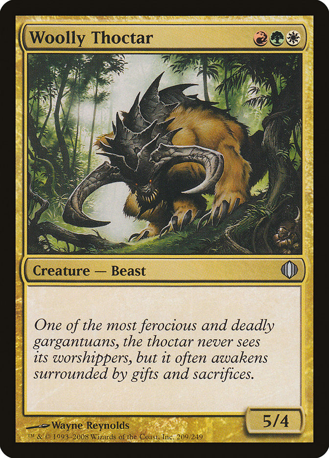 Woolly Thoctar [Shards of Alara] | Webway Games