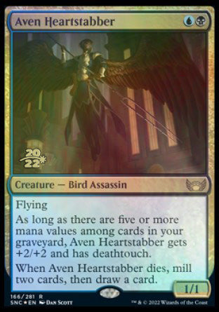 Aven Heartstabber [Streets of New Capenna Prerelease Promos] | Webway Games