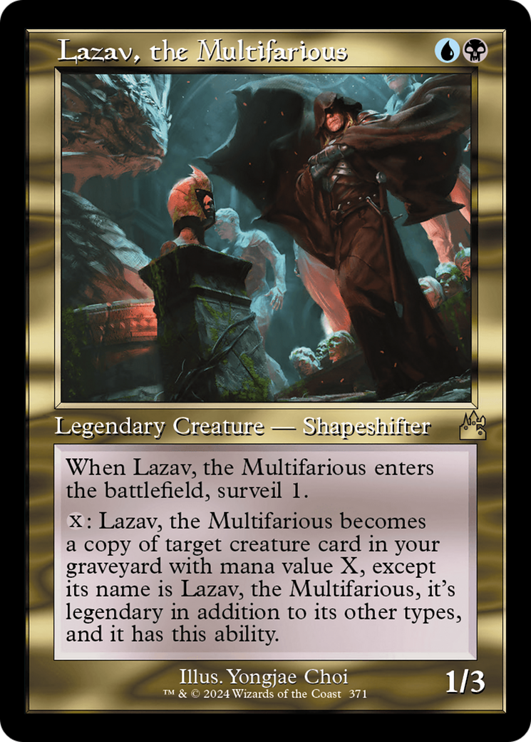 Lazav, the Multifarious (Retro Frame) [Ravnica Remastered] | Webway Games