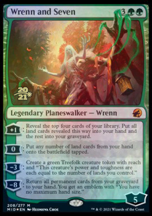 Wrenn and Seven [Innistrad: Midnight Hunt Prerelease Promos] | Webway Games