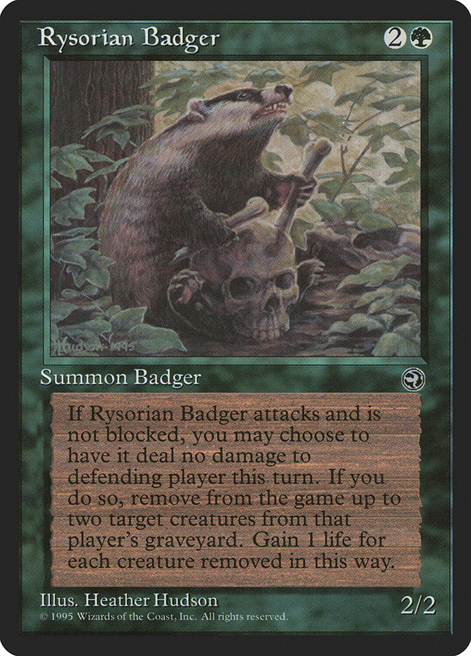 Rysorian Badger [Homelands] | Webway Games
