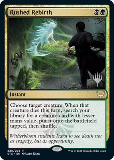 Rushed Rebirth (Promo Pack) [Strixhaven: School of Mages Promos] | Webway Games