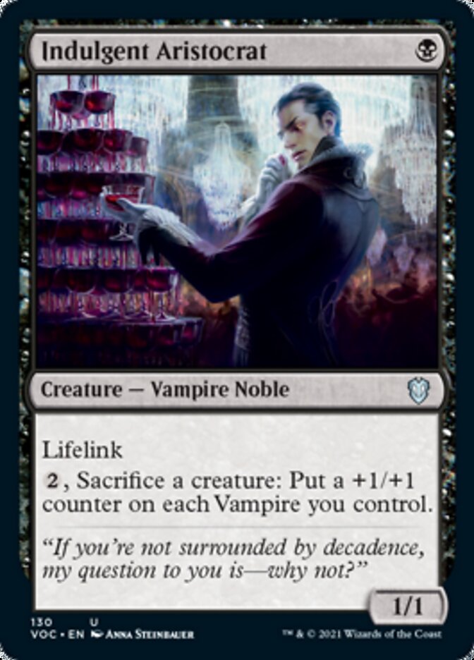 Indulgent Aristocrat [Innistrad: Crimson Vow Commander] | Webway Games