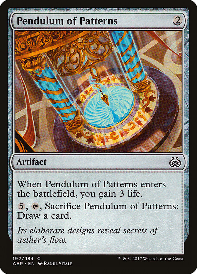 Pendulum of Patterns [Aether Revolt] | Webway Games
