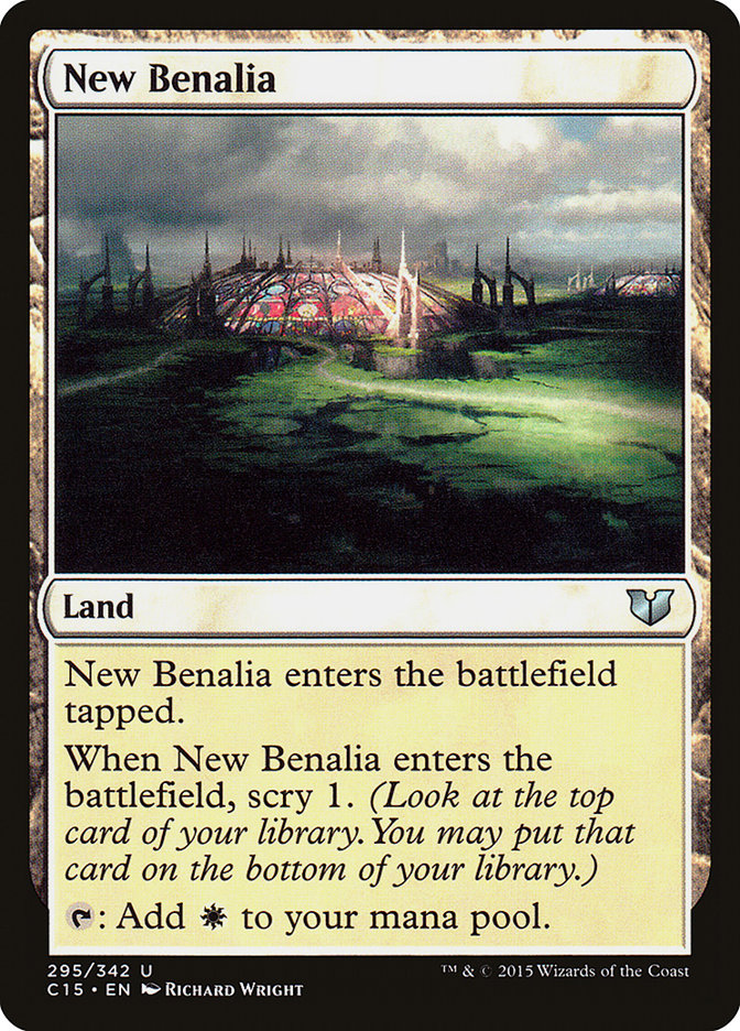 New Benalia [Commander 2015] | Webway Games