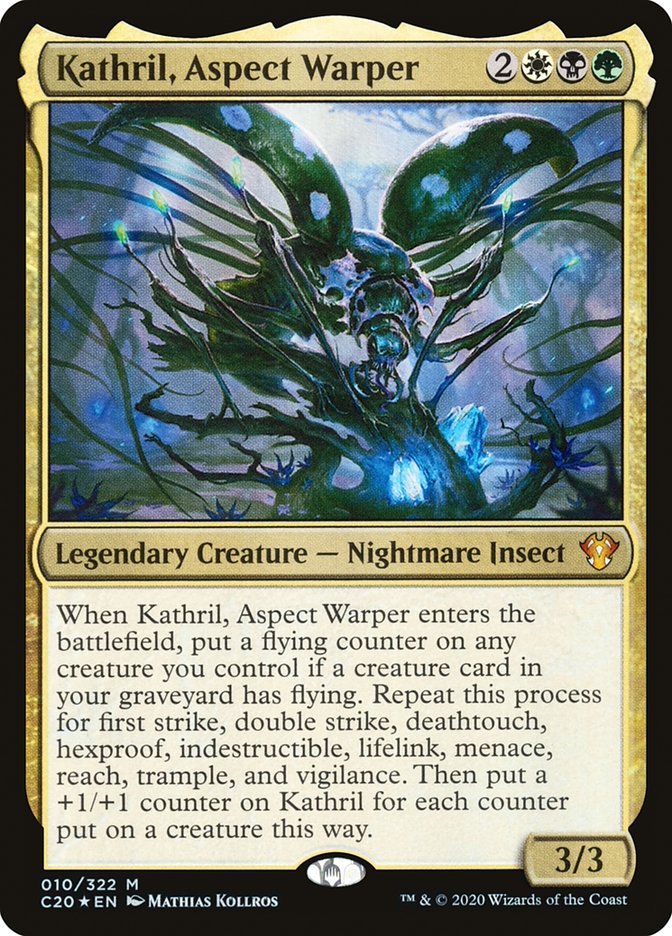 Kathril, Aspect Warper [Commander 2020] | Webway Games