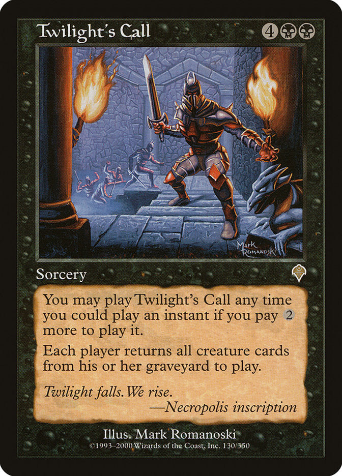 Twilight's Call [Invasion] | Webway Games