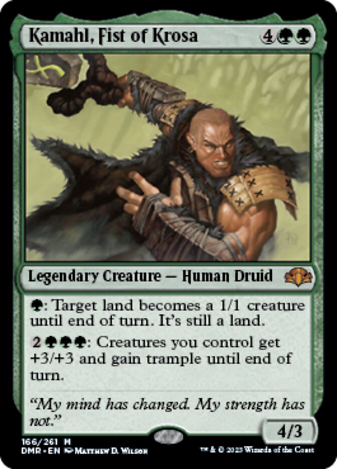 Kamahl, Fist of Krosa [Dominaria Remastered] | Webway Games
